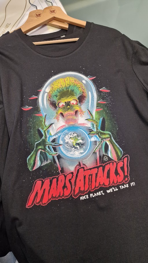 maglietta marsa attack a scopo promozionale